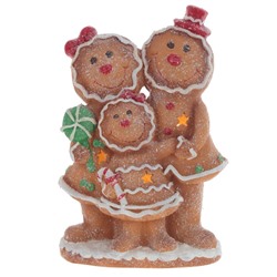 GAEM Фигурка декоративная с подсветкой "Пряники", L27 W14 H39,5 см (AAAх3 н/п)