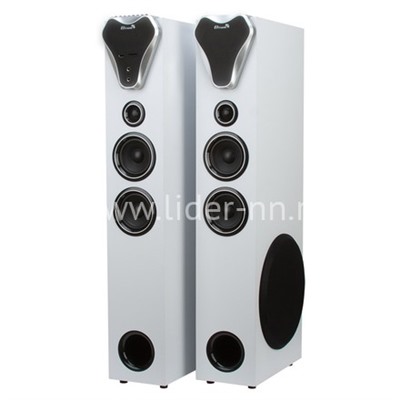 Колонка 10" (20-80 HOME SOUND) динамик 8шт/2х10"; 4х4"; 2х1.5" комплект 2 колонки ELTRONIC (белая)