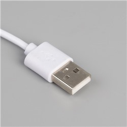 УЦЕНКА Светодиодная лента Luazon Lighting с сенсорным выключателем 5 м, IP65, SMD2835, 60 LED/м, USB, 4000К