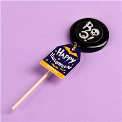 Леденец Happy Halloween, с печатью, вкус: кола, 25 г