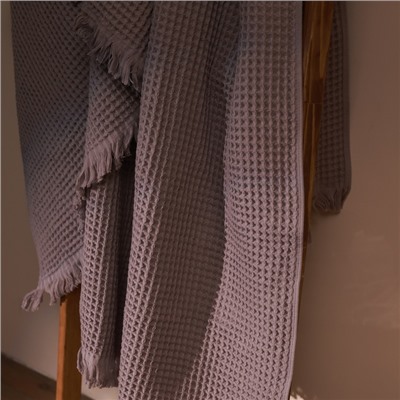 Полотенце вафельное SL HOME: Boho "Софт Мист" 90х150 см, 100% хлопок, 300 г/м2