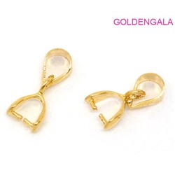 Зажим для кулона под золото