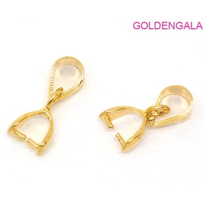 Зажим для кулона под золото