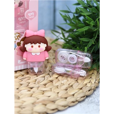 Корректор "Girlfriend", pink + 2 сменных блока, шоу-бокс 8 шт.