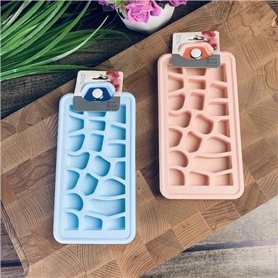 160-216 Силиконовая 19х10х2 см форма для льда (х36)