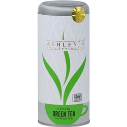 ASHLEY'S. Green tea 100 гр. жест.банка (Уцененная)