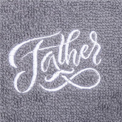 Набор полотенец Этель Father&Mother 35х50 см-2 шт, 100% хлопок, 350 г/м2