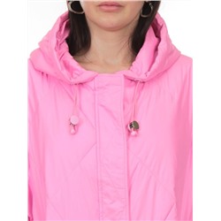 23-001 PINK Куртка оверсайз демисезонная женская (синтепон 100 гр.)