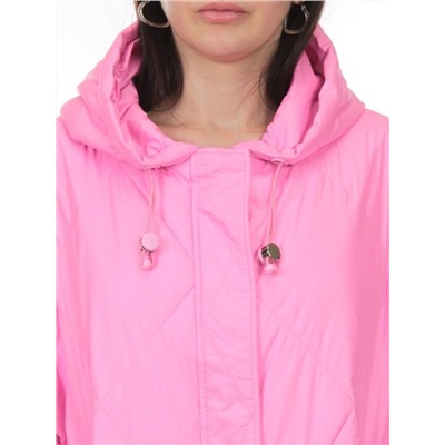 23-001 PINK Куртка оверсайз демисезонная женская (синтепон 100 гр.)