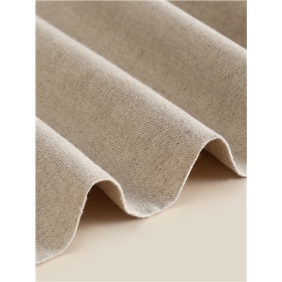 Наволочка SL Home Linen collection, 50×70 см, бежевая, лён 30%, хлопок 70%