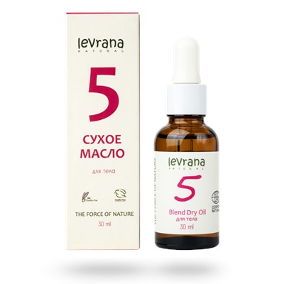 Сухое масло 5 для тела, 30мл -60%