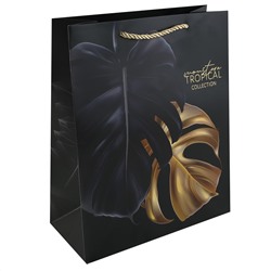 Пакет подарочный 26*32*12 Night Tropic 210г/м2 КОКОС 242567/12/Китай