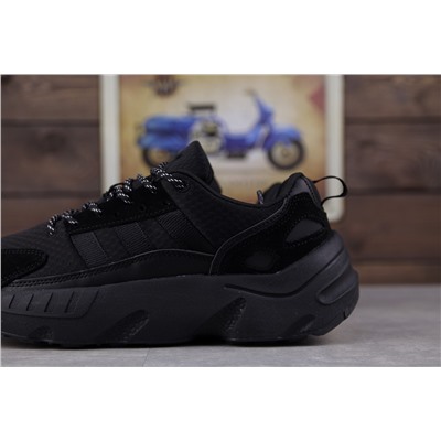 Adidas Zx 22 Boost ‘Solid Black’ из натуральной замши и нейлона