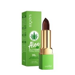 Проявляющаяся губная помада с алоэ SADOER Aloe jelly lipstick 3,8г гр №04