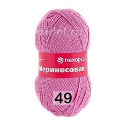 Пряжа Пехорка Мериносовая