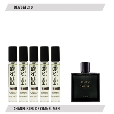 Парфюмерный набор BEAS C Bleu De C Men 5*5 ml M210, Парфюмерный набор Beas M210 создан по мотивам аромата C Bleu De C