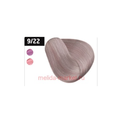 OLLIN SILK TOUCH  9/22 блондин фиолетовый 60мл Безаммиачный стойкий краситель для волос