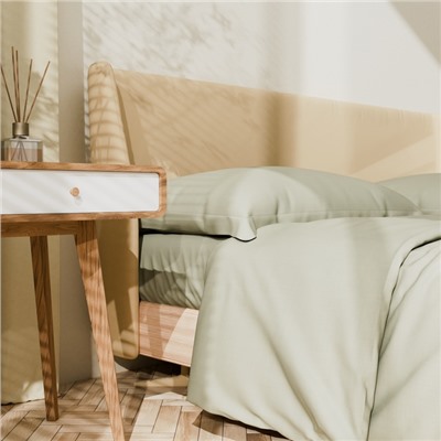 Постельное бельё Этель 1,5 сп "Olive tree" 143х215, 150х215, 50х70+3-2 шт, мако-сатин, 114г/м2