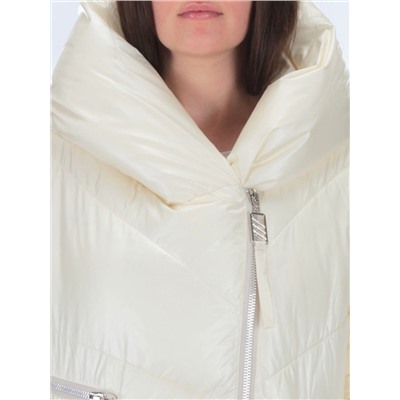 22-185 MILK Пальто зимнее женское (200 гр. холлофайбер)