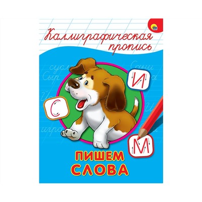 КАЛЛИГРАФИЧЕСКАЯ ПРОПИСЬ А4. ПИШЕМ СЛОВА