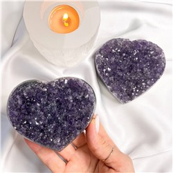 Радуга Самоцветов Друза "сердце" из Аметиста