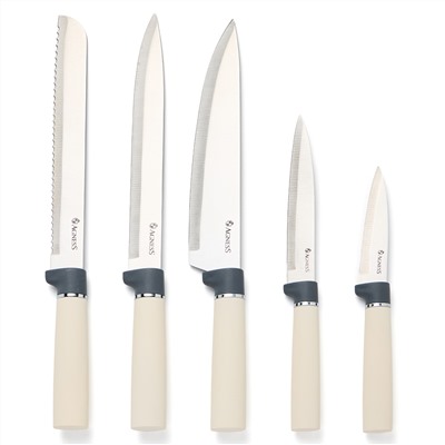 НАБОР AGNESS ИЗ 10ПР: 5 НОЖЕЙ, 4 ДОСКИ И ПОДСТАВКА, СЕРИЯ "FAMILY FARM"