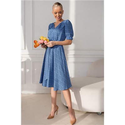Платье Лагуна (голубое) П13443-45М