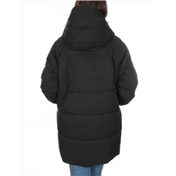 H23-680 BLACK Куртка зимняя облегченная женская (150 гр. холлофайбер)