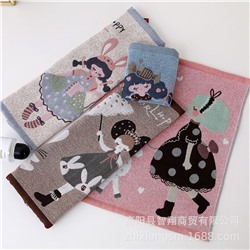 Cotton gauze towel, children's scarf for kindergarten, wholesale