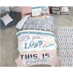 Подростковое КПБ со Стеганным Пододеяльником Ранфорс Girls&Boys - cotton box