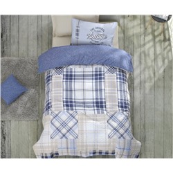 Подростковое КПБ со Стеганным Пододеяльником Ранфорс Girls&Boys - cotton box