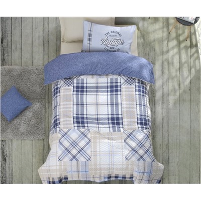 Подростковое КПБ со Стеганным Пододеяльником Ранфорс Girls&Boys - cotton box