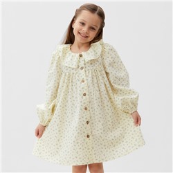 Платье детское с воротником KAFTAN, р.30 (98-104 см)