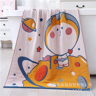 Space soft gauze bath towel, tube top, wholesale