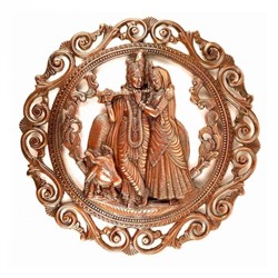 Настенное панно Радхи и Кришна, Radha Krishna Murti Wall Hanging (16 Inch), произв. Apka Mart