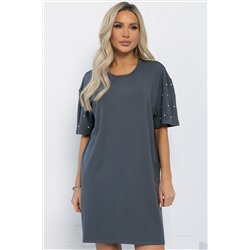 Платье Жемчужина коллекции (графит) П13312-1М