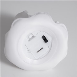 Фигурка светящаяся RISALUX «Привидение», LED-ночник, 2 Вт, LR44 6×7×8 см