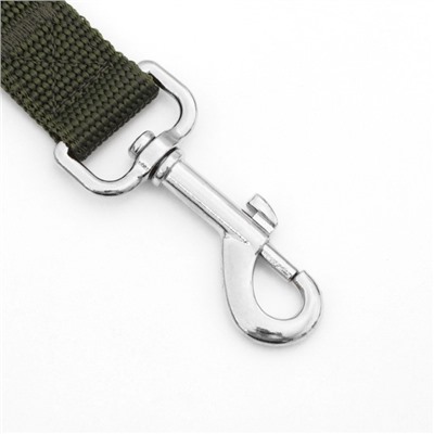 Поводок 7 м × 2.5 см, зеленый