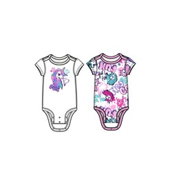 Боди для девочки, 2 шт. в комплекте