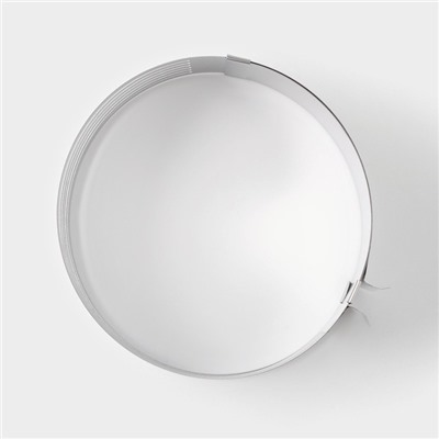 Форма для выкладки и выпечки с регулировкой размера Доляна, d=16-20 см, серебристая