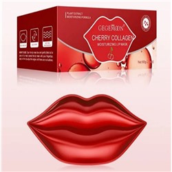 Увлажняющие патчи Gegemoon CHERRY COLLAGEN Moisturizing Lip Mask, 20шт+ лопатка