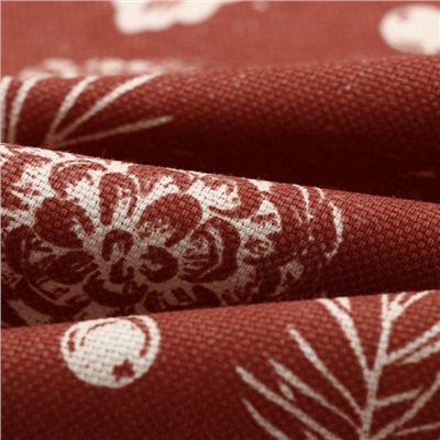 Фартук новогодний "Этель" "New Year's plants" 60х70 см, 100% хл, рогожка 186 г/м2