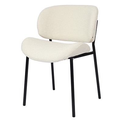 Стул Embrace, букле, молочный