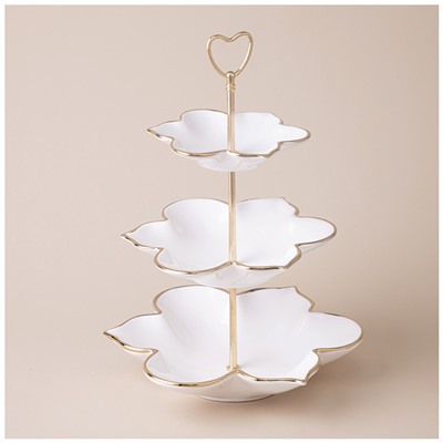 ЭТАЖЕРКА 3-ЯРУСНАЯ 25Х5/20Х4/15Х3 СМ