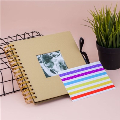 Фотоальбом "Square", brown (20,5 х 20,5 см)