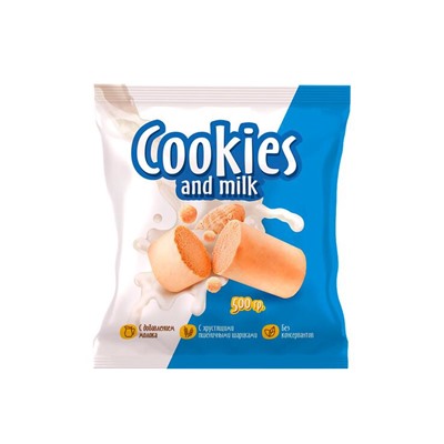 Конфеты Cookies and milk (упаковка 0,5 кг)