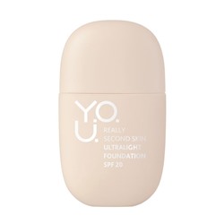 Тональный крем для лица "Y.O.U. Really Second Skin" SPF 20 тон: 05, ivory (10327507)
