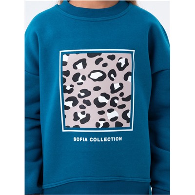 Костюм "Пятнышки" детский девочка сапфир