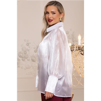 Блуза Вернисаж (белая) Б14318-33М