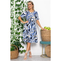 Платье Аванти (синее) П13712-12М